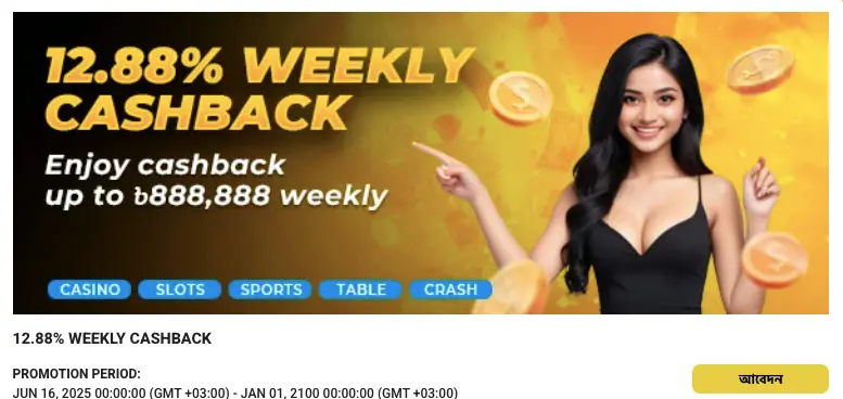 babu88 weekly cashback